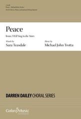 Peace SSAA choral sheet music cover
